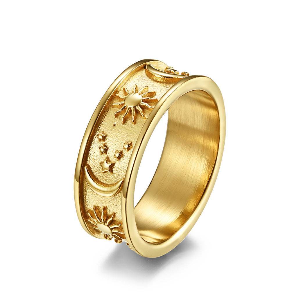 Celestial Titanium Steel Ring