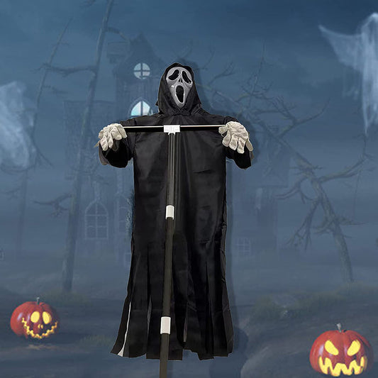 "Ghostface" - Halloween Yard Scarecrow