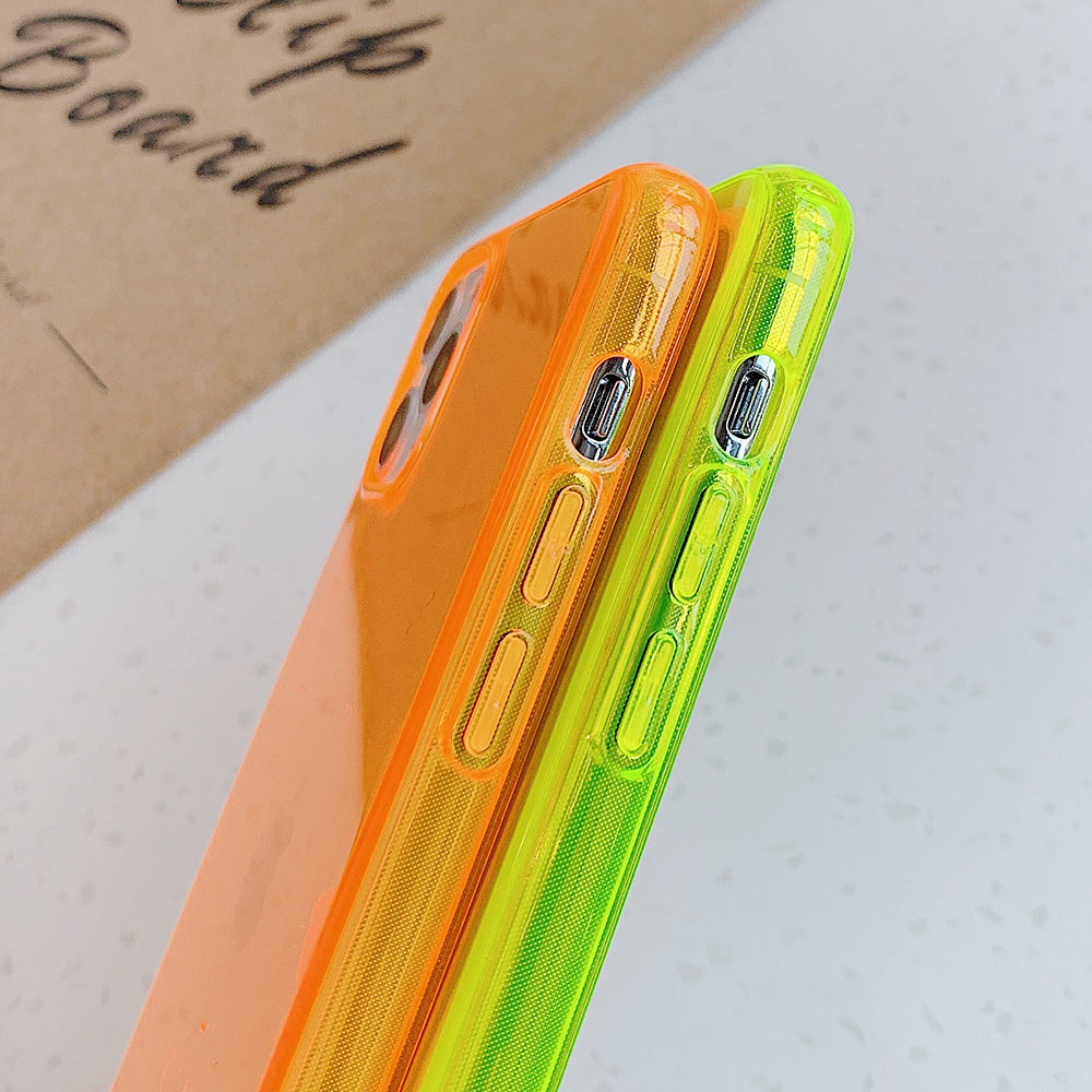 Neon Fluorescent Shatter-resistant Phone Cases - iPhone iPhone 7-13