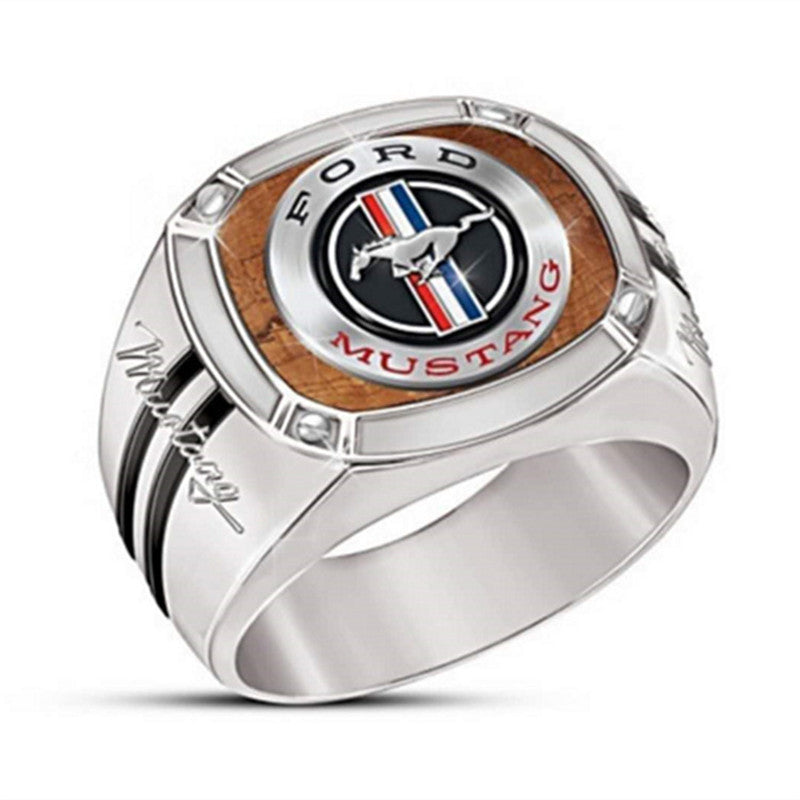Alloy Pattern Design Rings