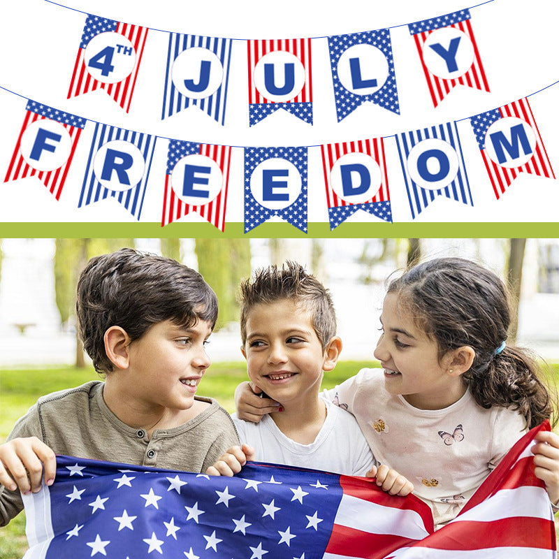 USA Independence Day Party Banners