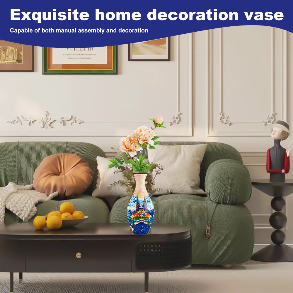 DIY 3D Puzzle Vase