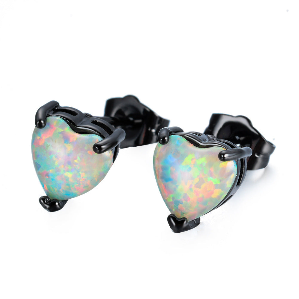 "Glowing Frost" - Stud Earrings