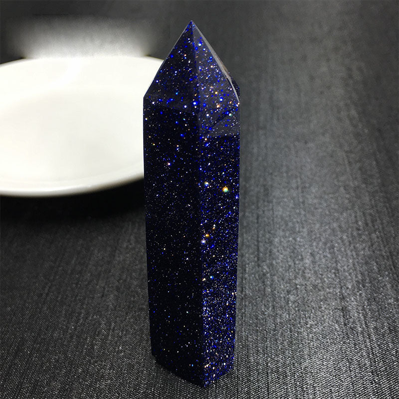 Hexagonal Natural Crystal Energy Column