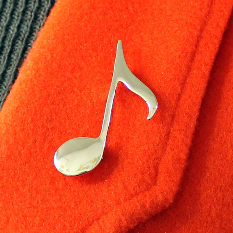 "Golden Sound" - Metal Brooch