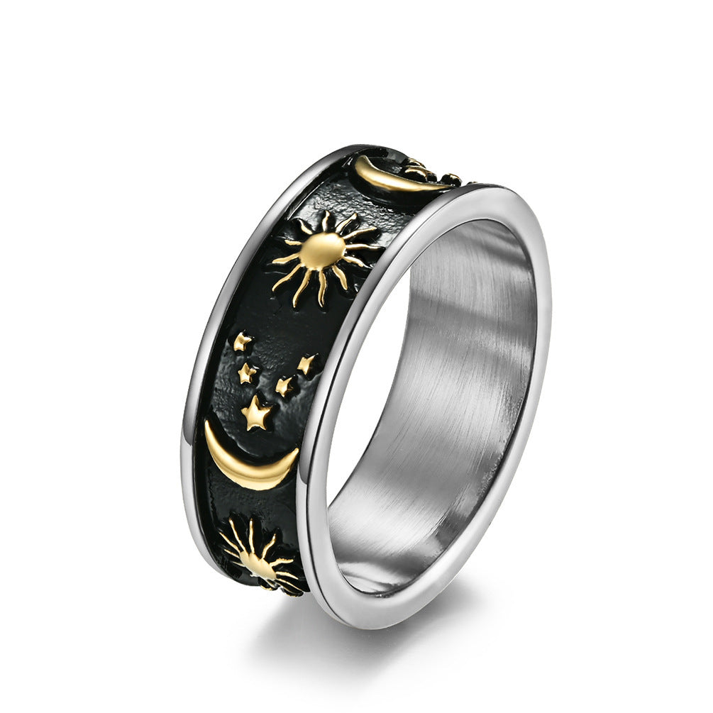 Celestial Titanium Steel Ring