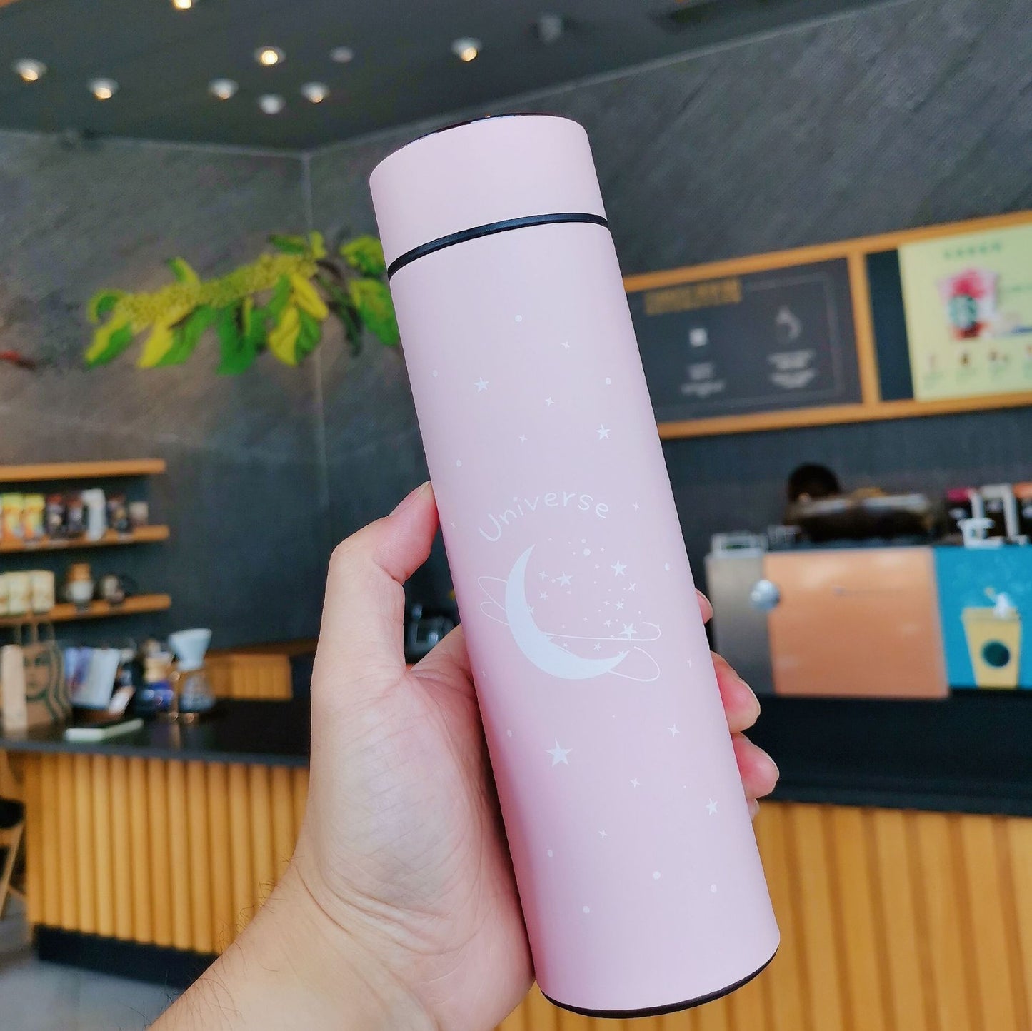 "Smarter than My Tumbler" Smart Temperature Measurement Stainless Steel Cup