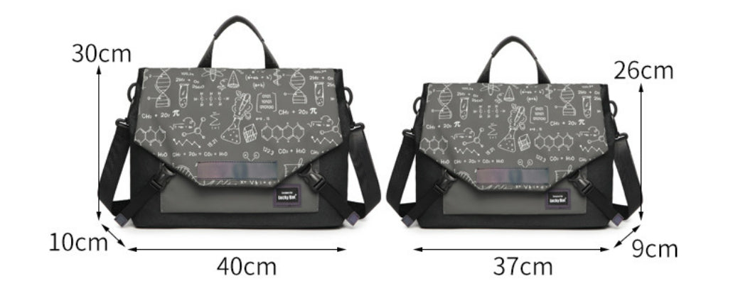 Portable Large Capacity Messenger Gaming Notebook Laptop Bag