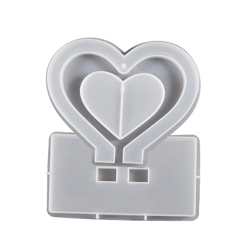 DIY Crystal Love Photo Frame Mold