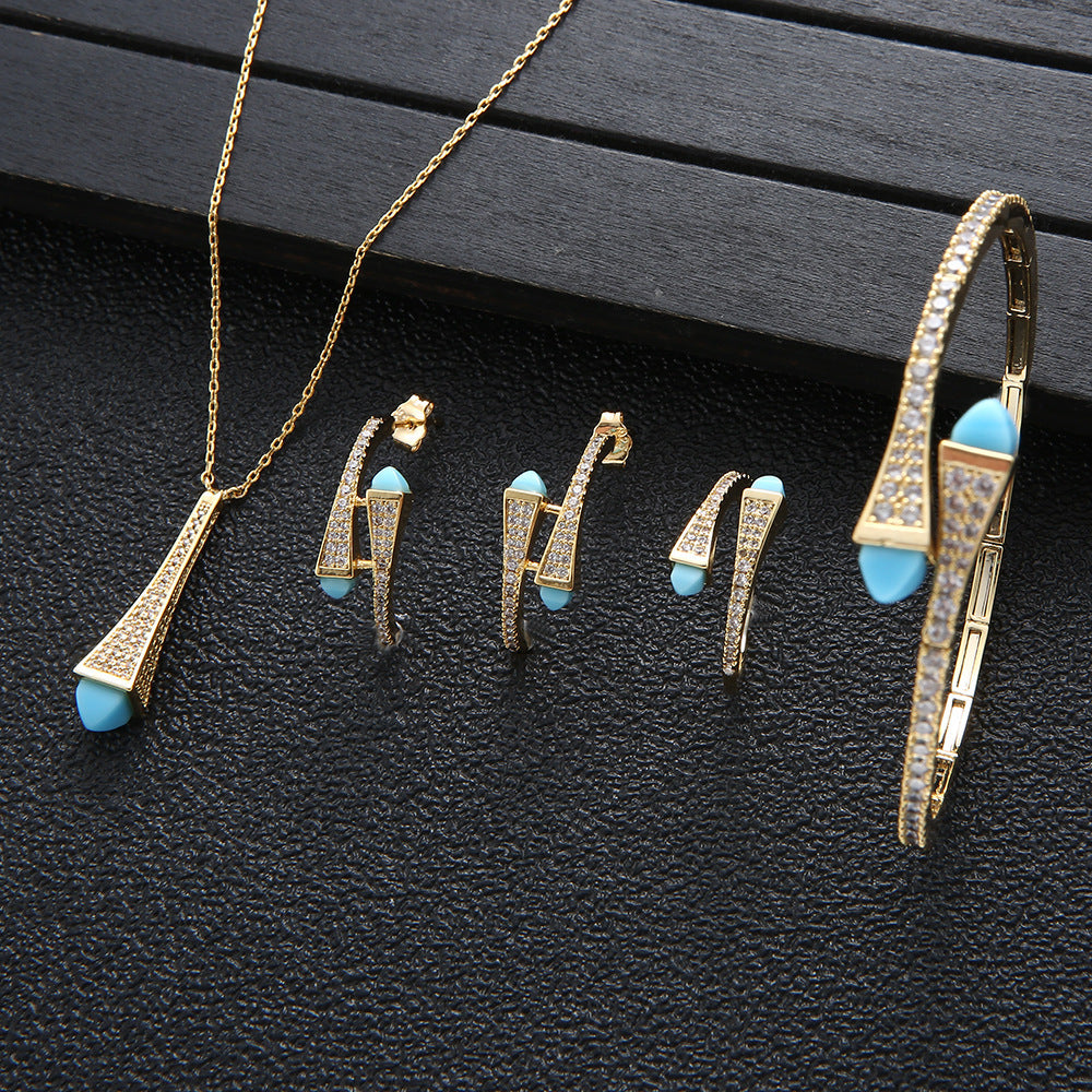 "Nights of Egypt" - Vintage Wrap-around Jewelry Set