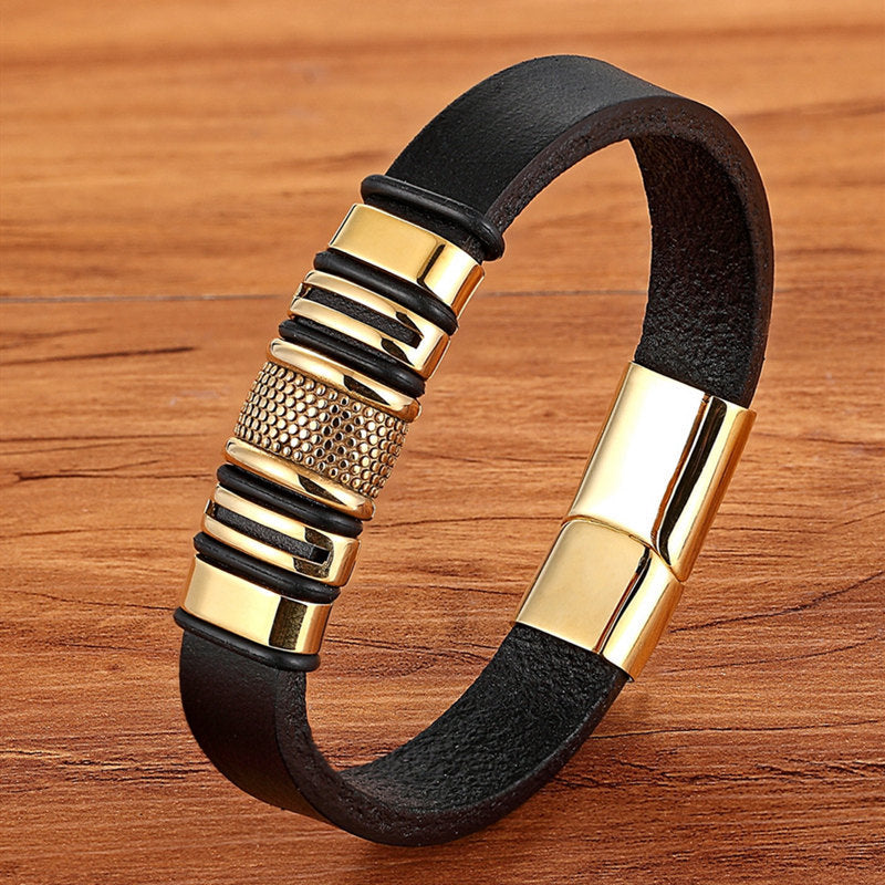 Woven Leather Bracelet