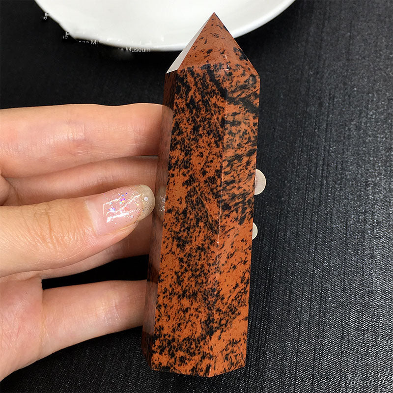 Hexagonal Natural Crystal Energy Column
