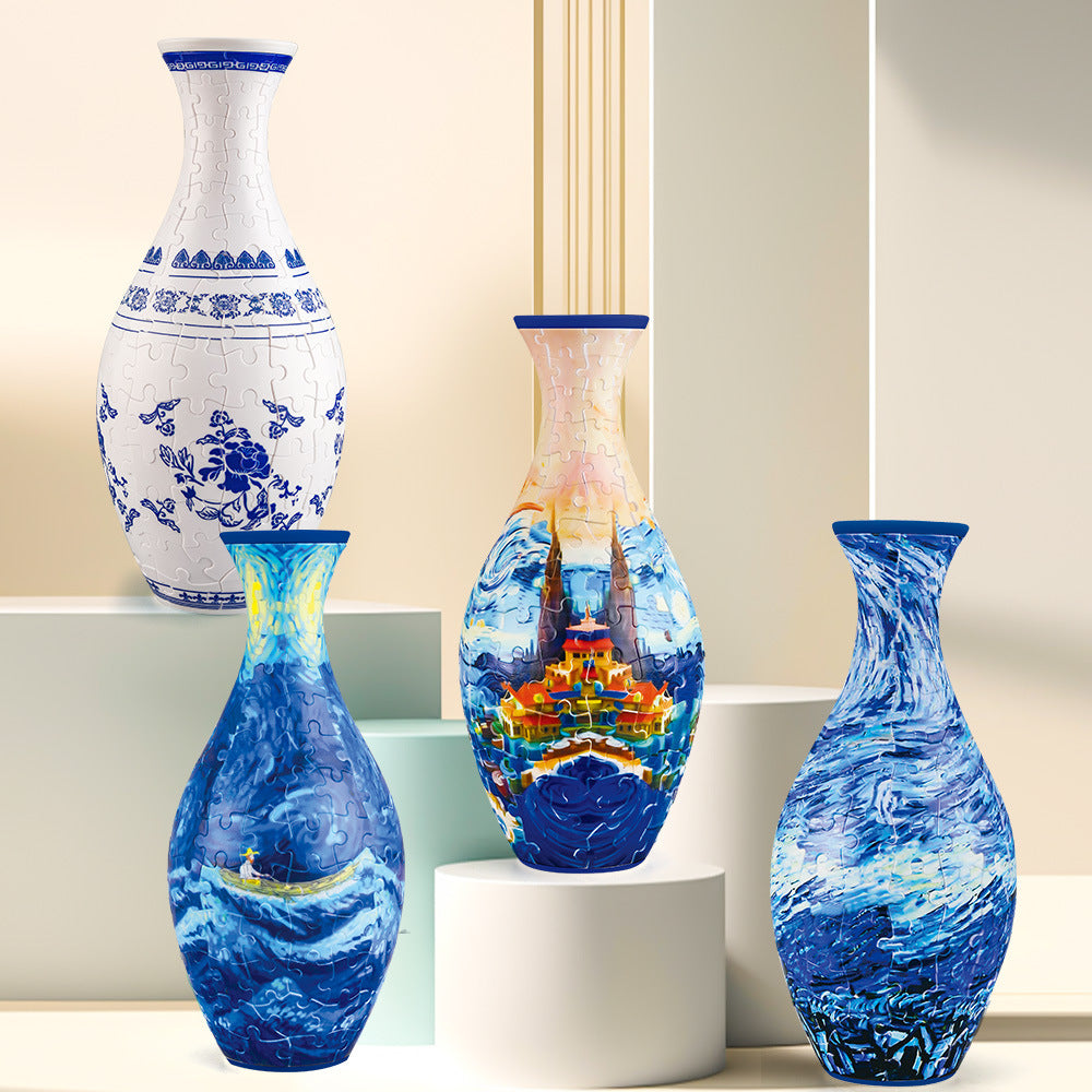 DIY 3D Puzzle Vase