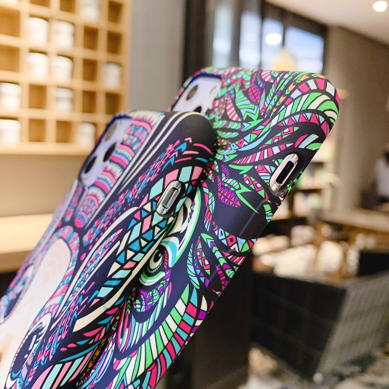 Multicolor Elephant Phone Case - iPhone 6 - 11 Pro Max