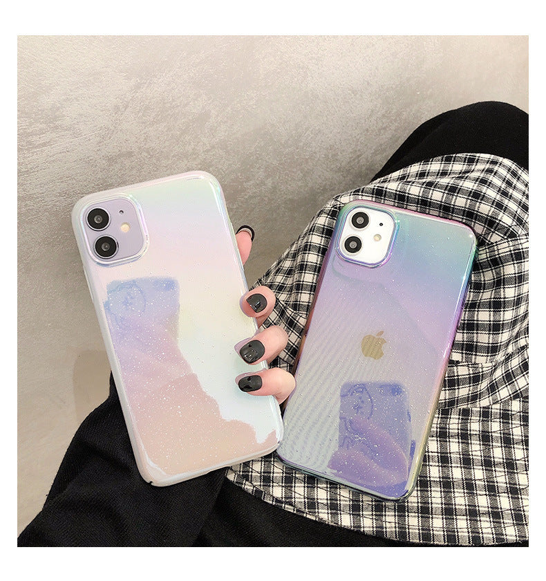 Iridescent Hard Shell Phone Case - iPhone 7 -12