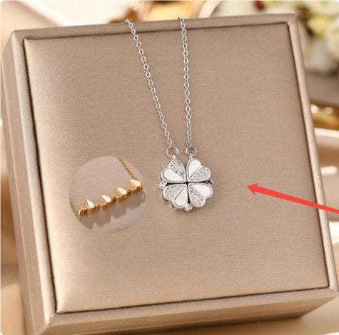 "Lucky Day" - Titanium Steel Pendant Necklace