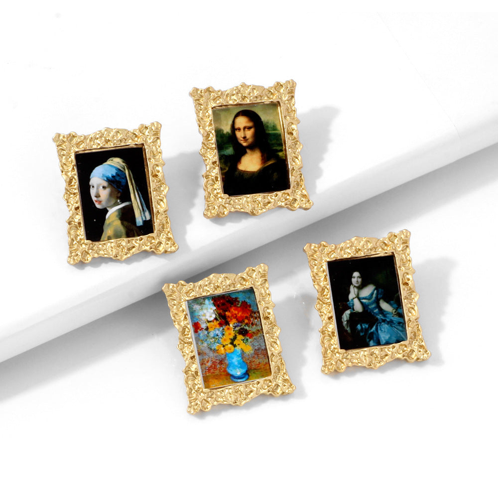 "The Artist" - Stud Earrings