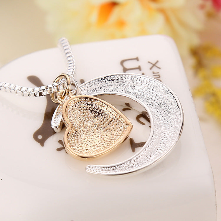 "To the Moon" - Necklace for Mom