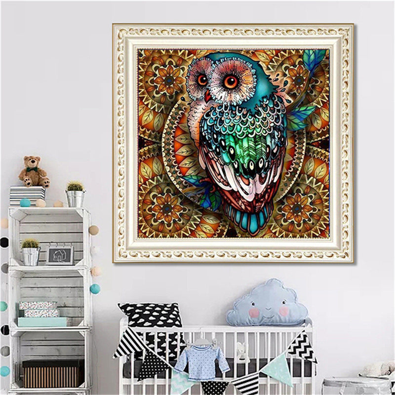 DIY 5D Owl Diamond Painting