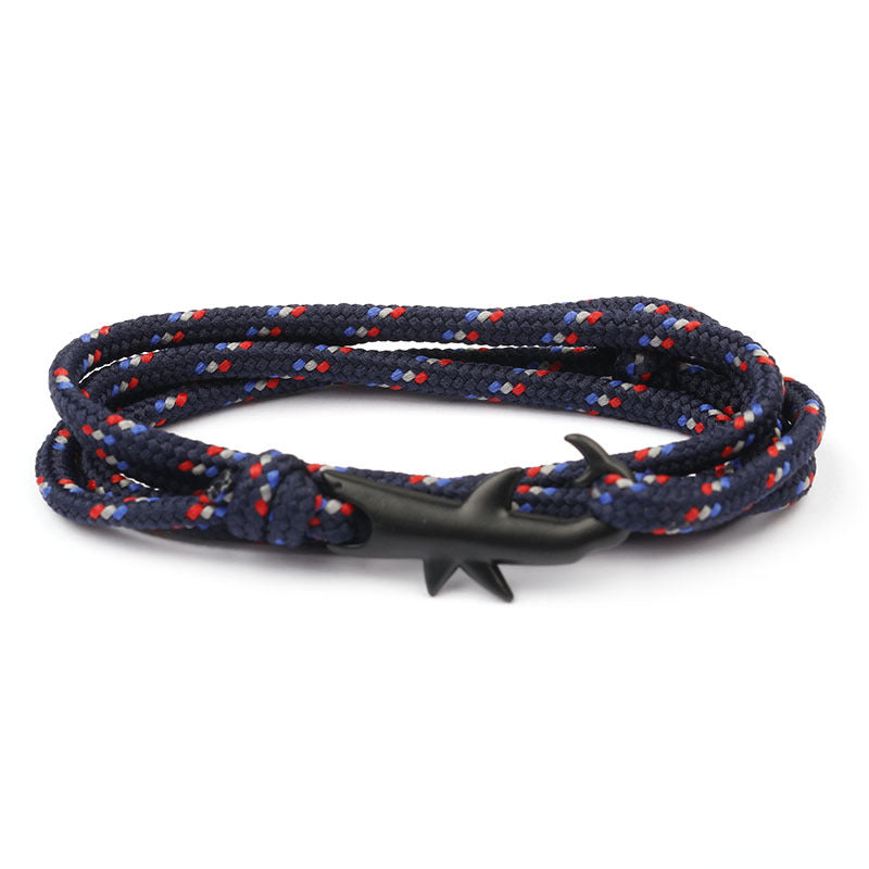 Domineering Shark Rope Bracelet
