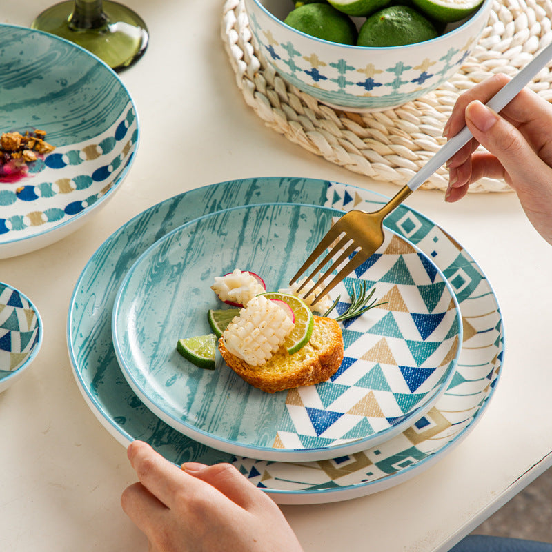 "Nordic Style" - Ceramic Deep Plate