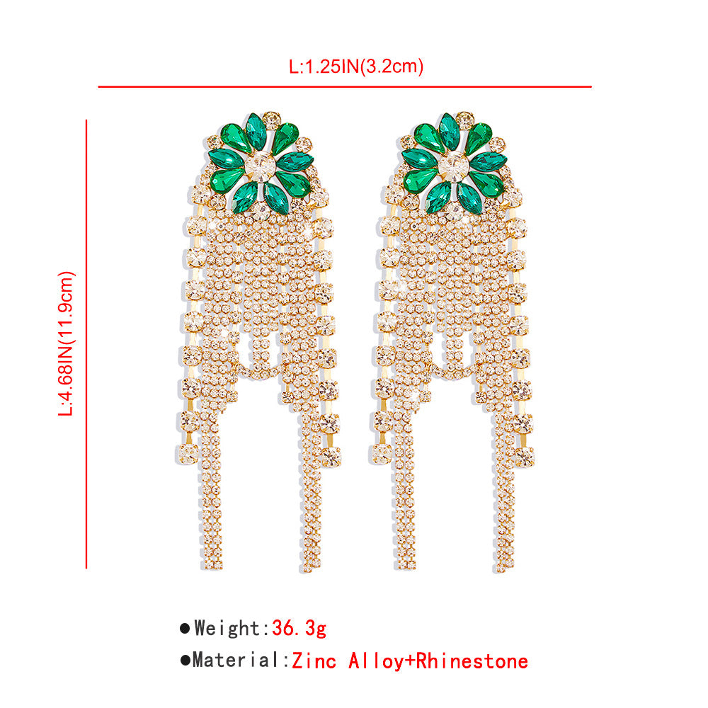 "Fairy Floral" - Tassel Earrings