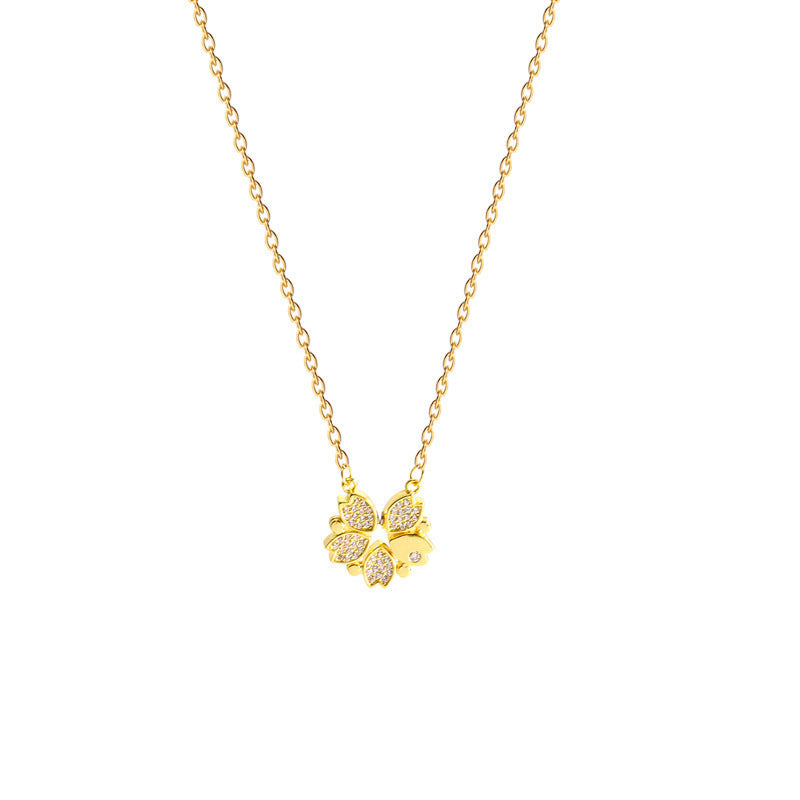 "Lucky Day" - Titanium Steel Pendant Necklace