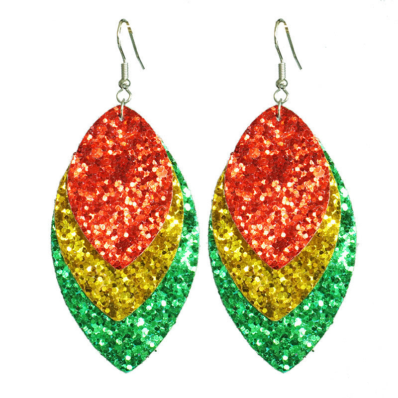 Multicolored Cultural Earrings