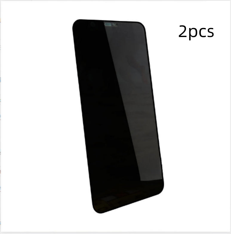 Anti-spy Screen Protector Tempered Glass For Note 10, Redmi 7-9, T K30, K40 Pro