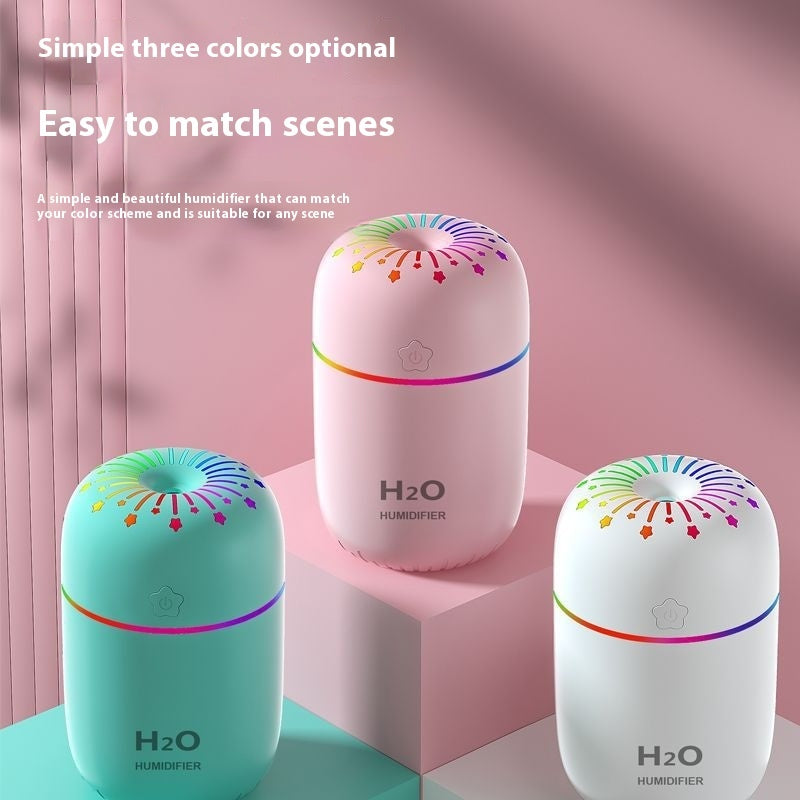 Mini USB Fireworks Humidifiers for Home and Car