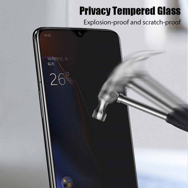 Anti-spy Screen Protector Tempered Glass For Note 10, Redmi 7-9, T K30, K40 Pro