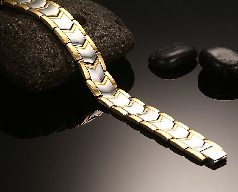 Two-tone Magnet Bracelet