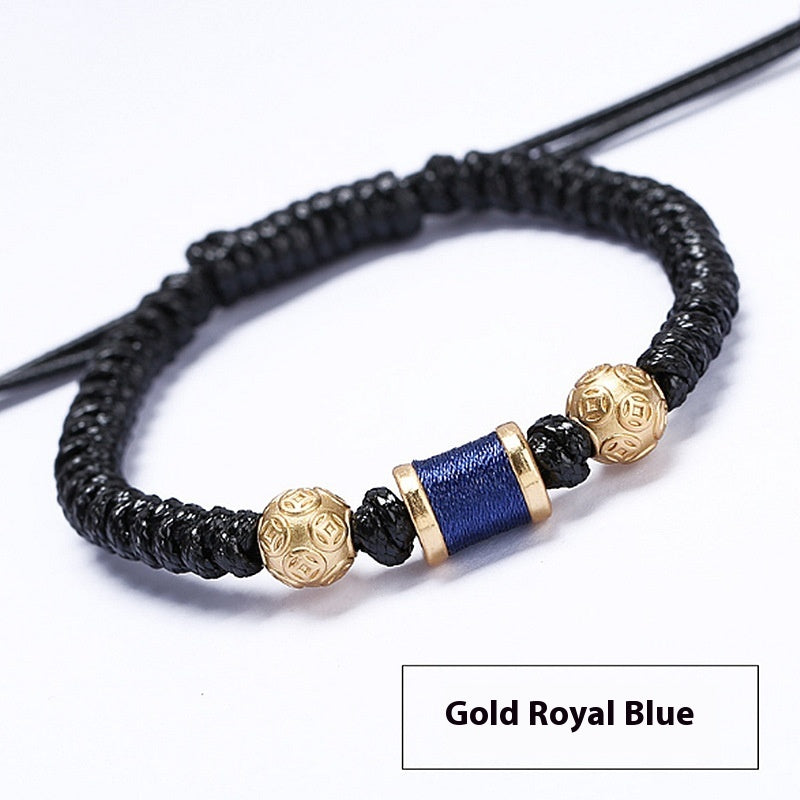 "New Money" - Handwoven Beaded Bracelet
