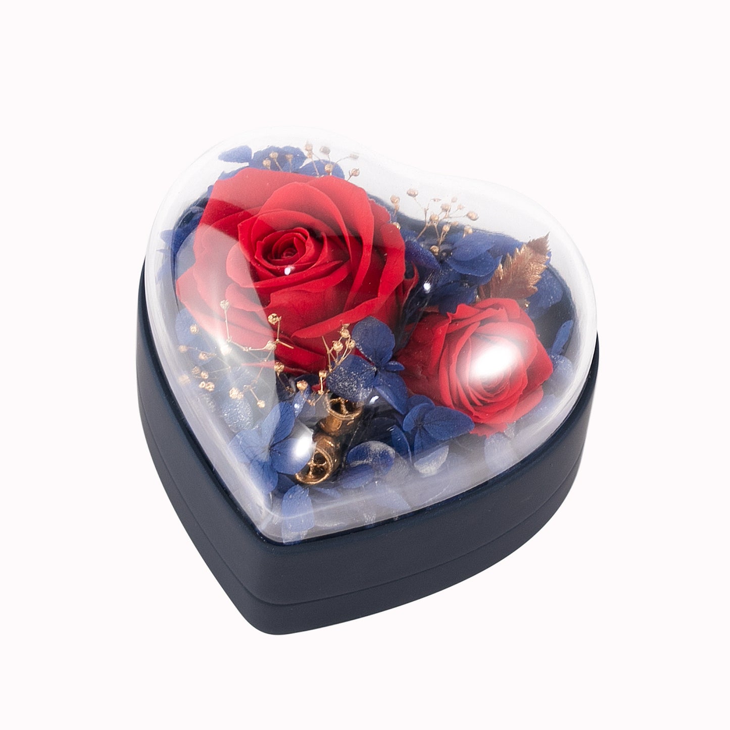 "Flowers from the Heart" - Preserved Flower Jewelry Box
