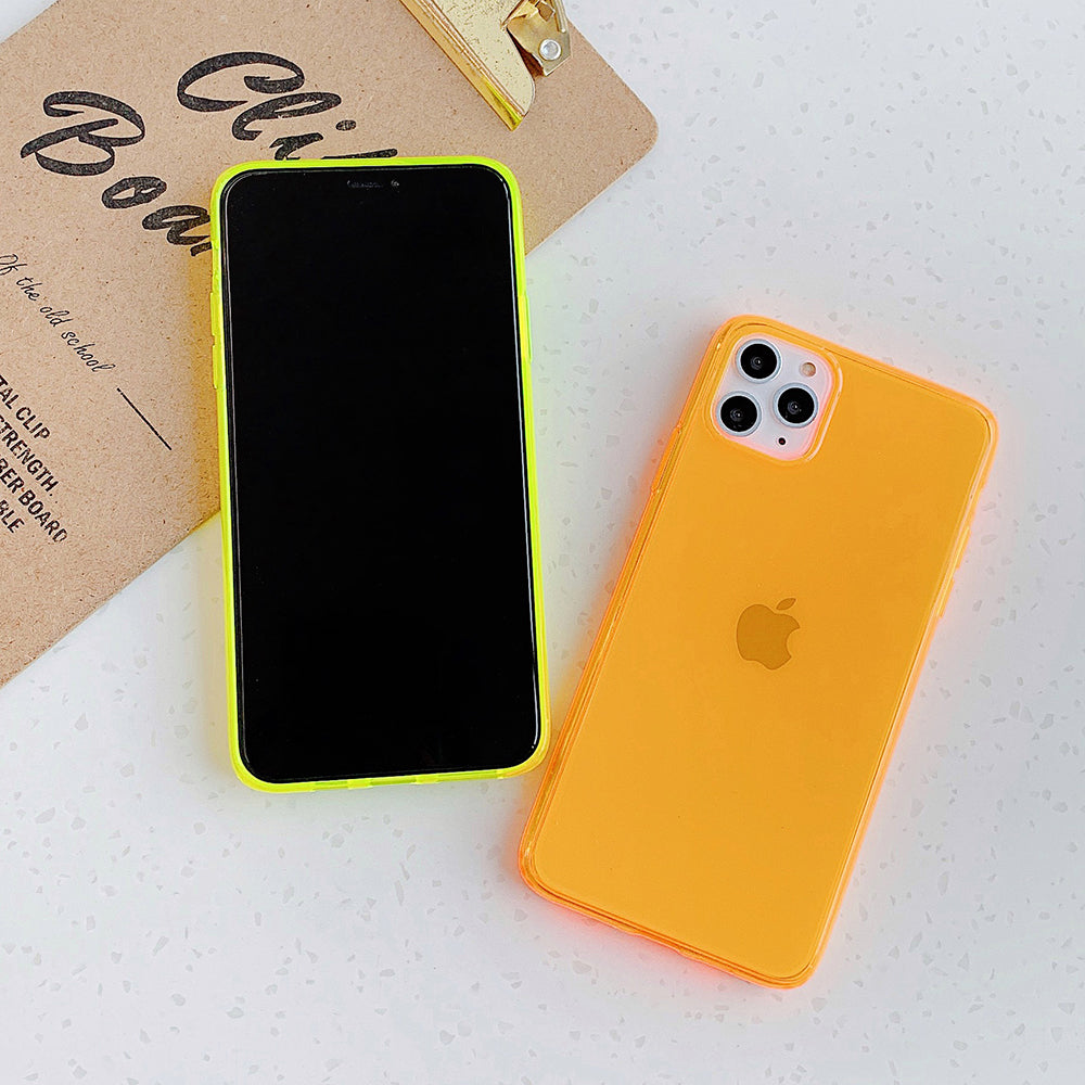 Neon Fluorescent Shatter-resistant Phone Cases - iPhone iPhone 7-13