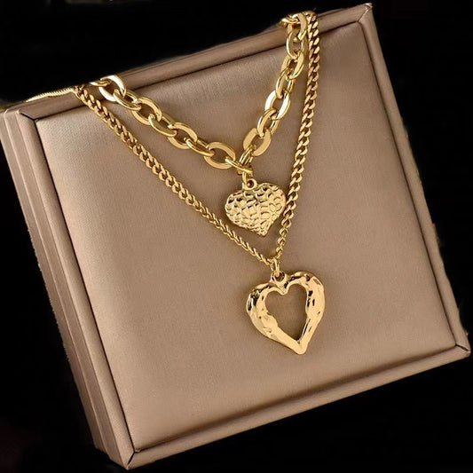 "Love Angel" - Titanium Steel Angel Wings Love Necklace