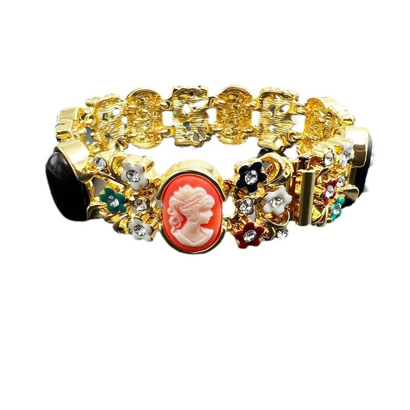 "Ancient Legend" - Vintage Tiger's Eye Gem Bracelet