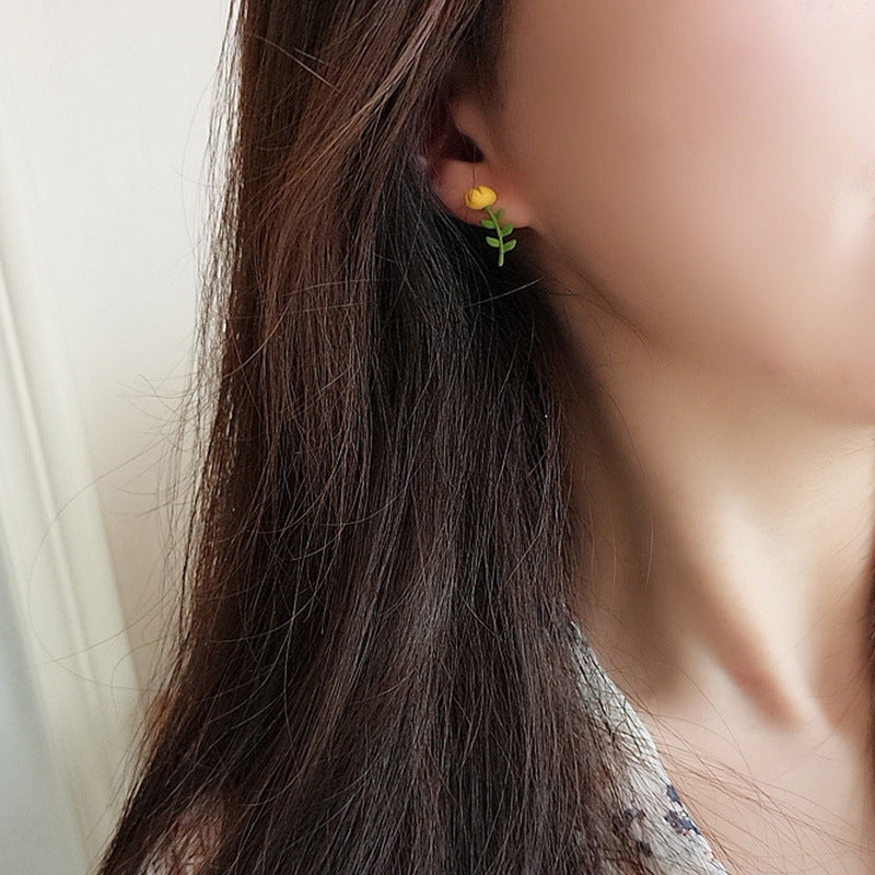 "Days of the Sun" - Handmade Tassel Earrings