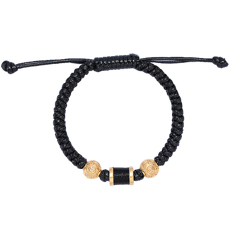 "New Money" - Handwoven Beaded Bracelet