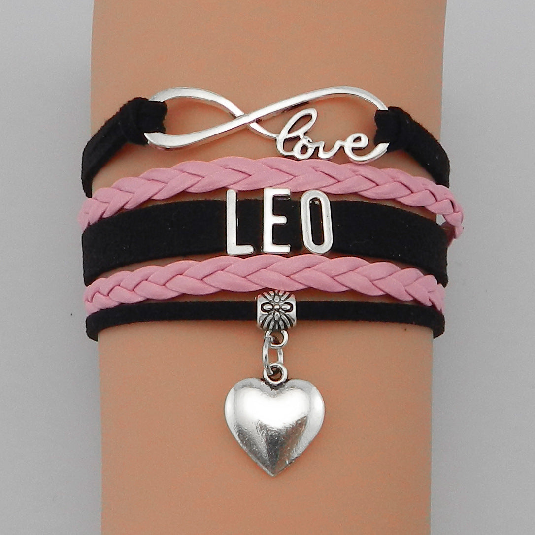 "Love Infinity Signs" - Handmade Constellation Bracelet