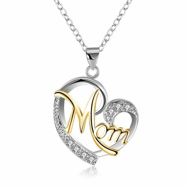 "Cherish Mom" - Multicolored Mom Necklaces