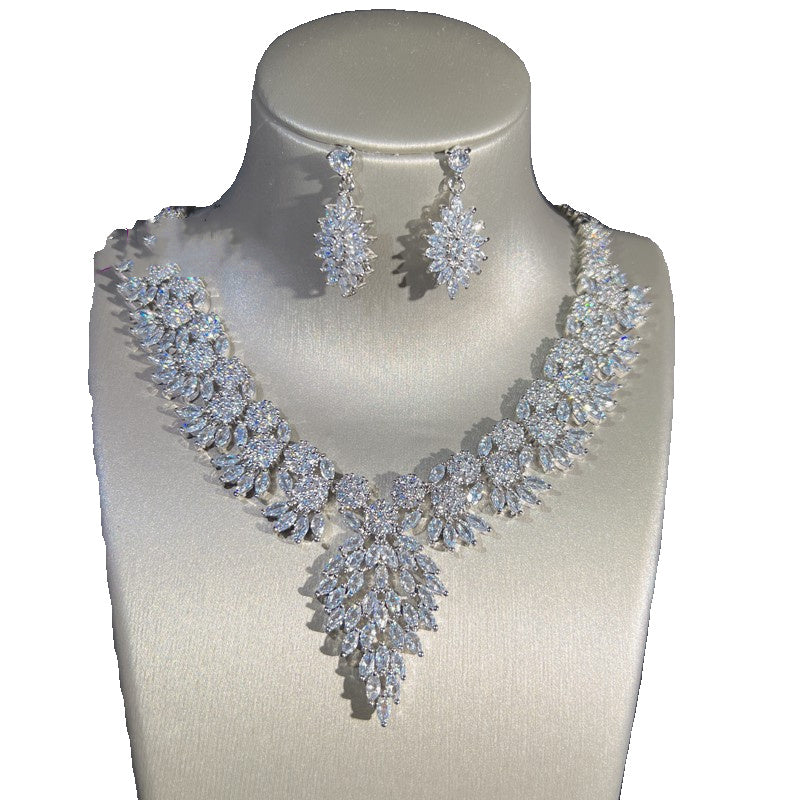 "Belle of the Ball" -  Diamond Necklace Set