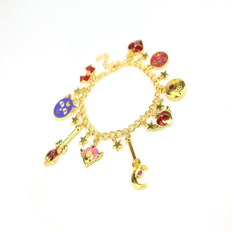 "Luna Guardian Star" - Charm Bracelet