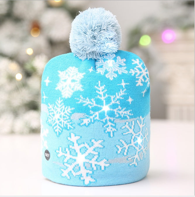 Ugly LED Light Knitted Christmas Hats