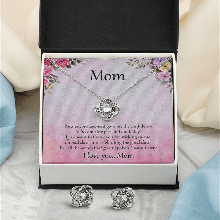 "Dedication to Mom" - Necklace for Mothers