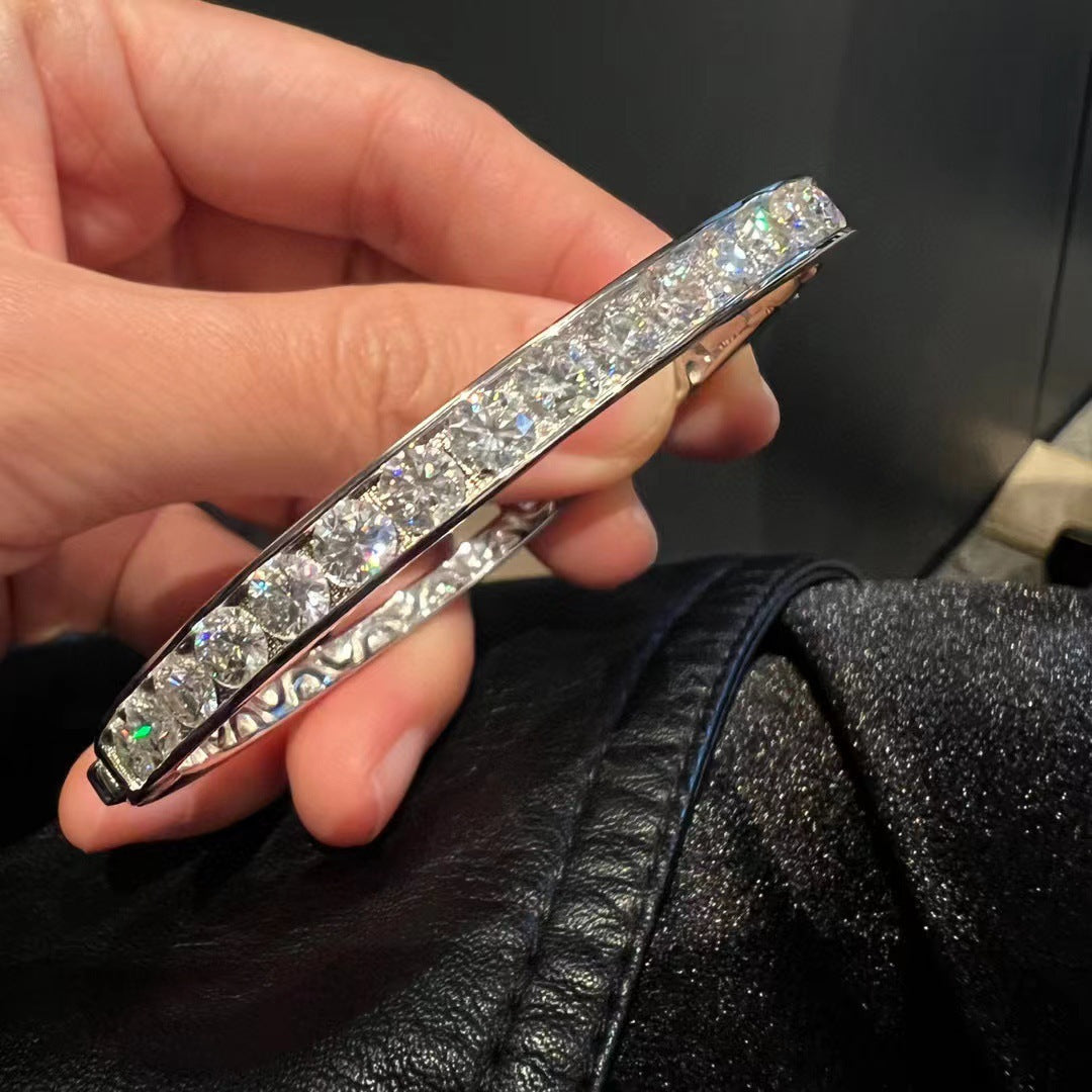 "Original Individual" -  Moissanite Diamond Bracelet