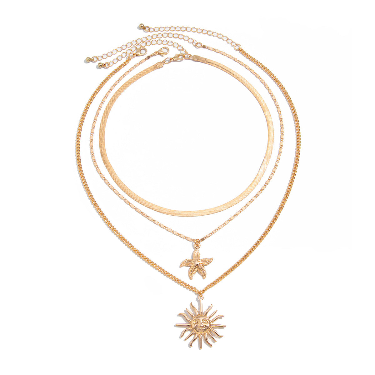 "Face the Sun" - Alloy Jewelry Set