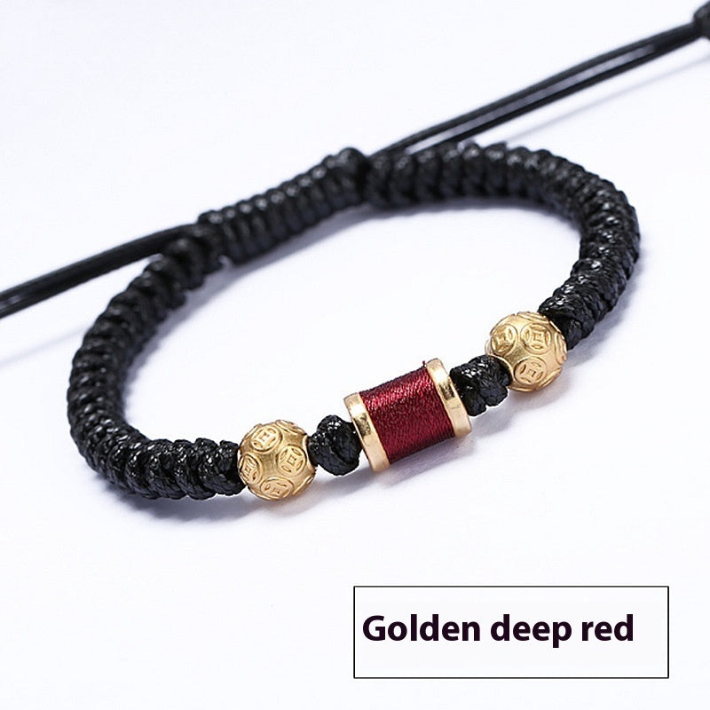 "New Money" - Handwoven Beaded Bracelet