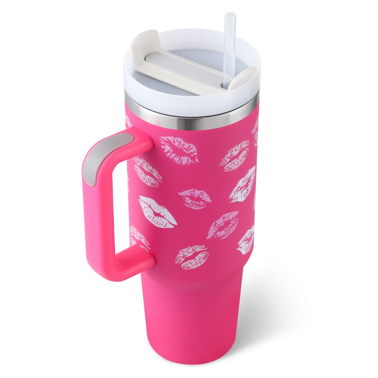 "Hydrate in Style" -  40 oz. Spill-proof Insulated Tumbler With Straw