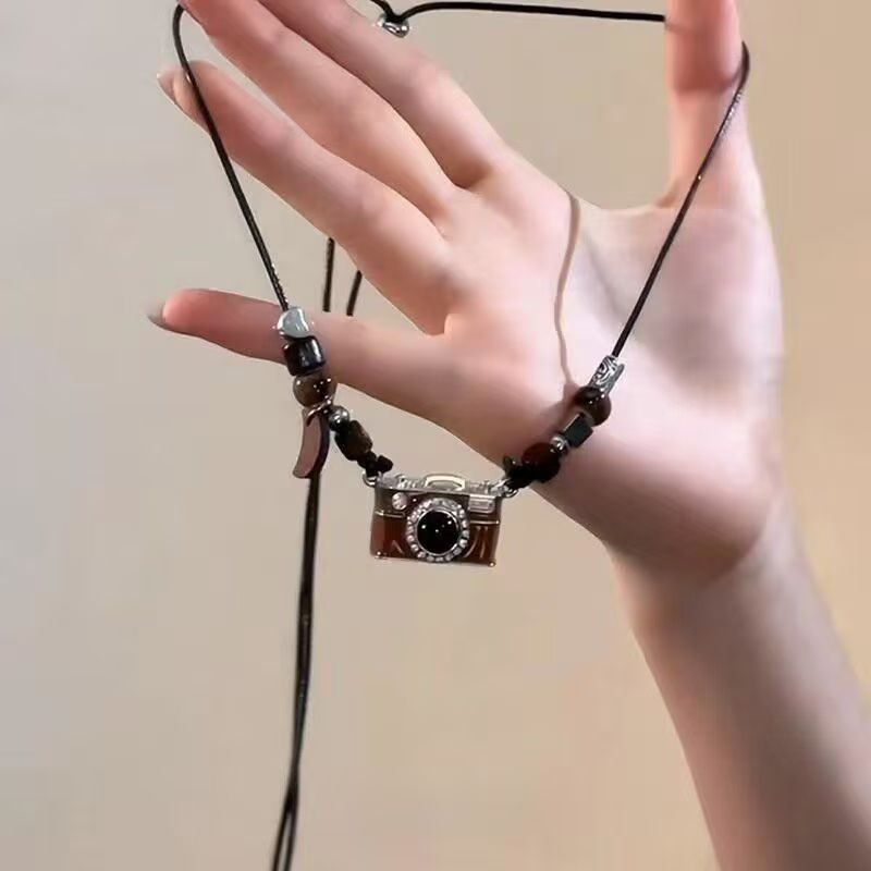 Vintage Camera Adjustable Necklace